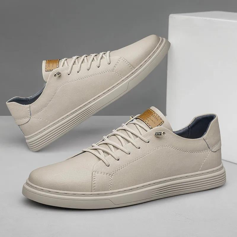 Lusso Passo Genuine Leather Sneakers by jobatua.com