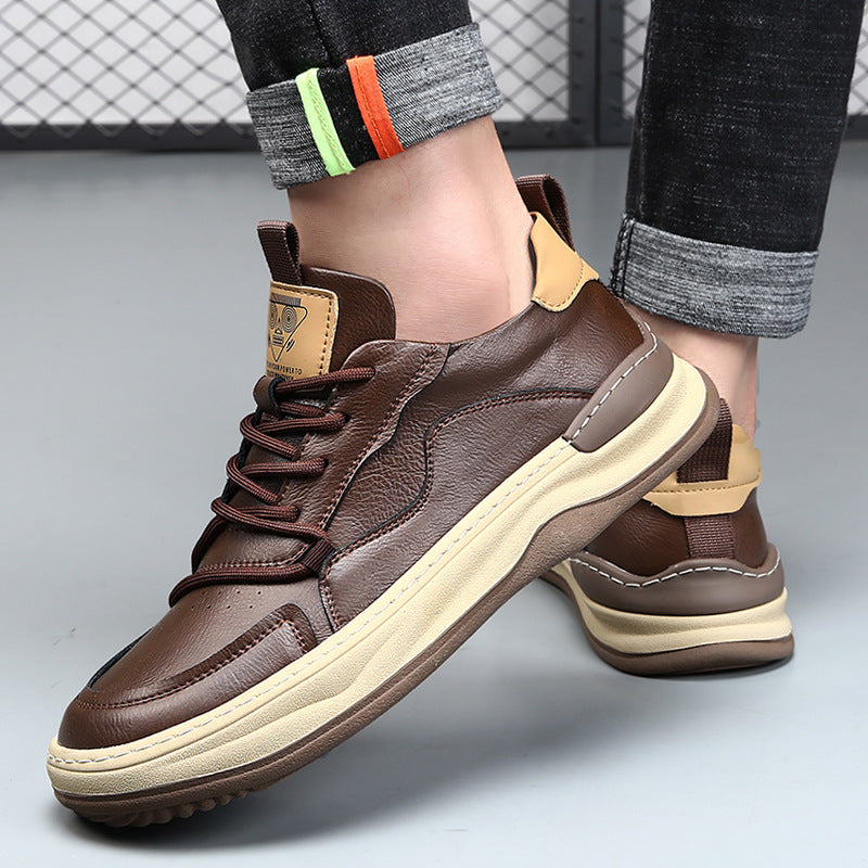 Noble Italiana Genuine Leather Sneakers by jobatua.com