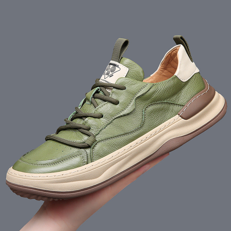 Noble Italiana Genuine Leather Sneakers by jobatua.com