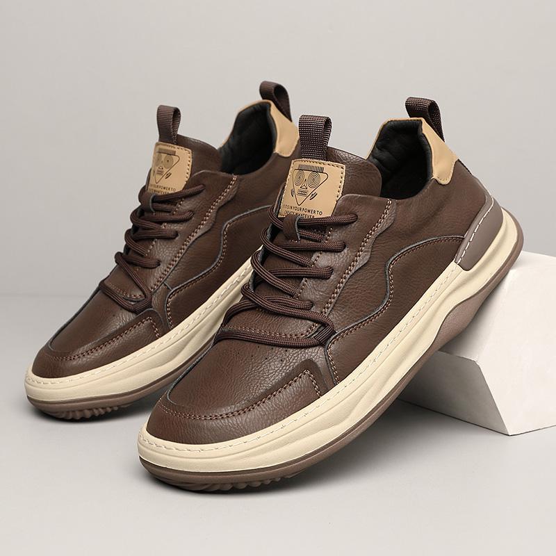Noble Italiana Genuine Leather Sneakers by jobatua.com