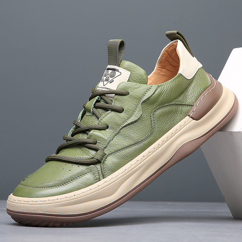 Noble Italiana Genuine Leather Sneakers by jobatua.com