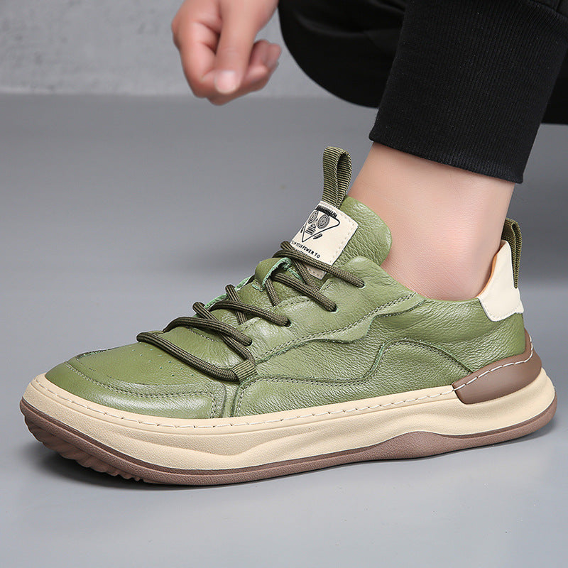 Noble Italiana Genuine Leather Sneakers by jobatua.com