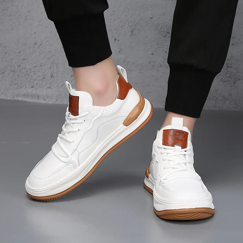 Noble Italiana Genuine Leather Sneakers by jobatua.com