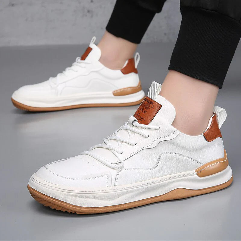 Noble Italiana Genuine Leather Sneakers by jobatua.com