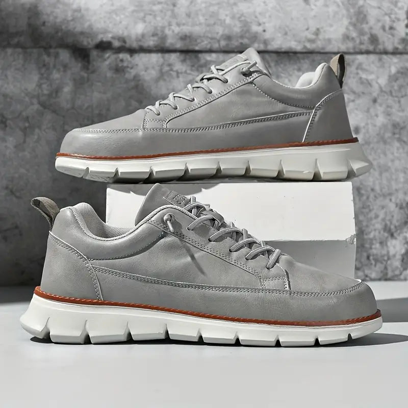 Maverick Leather Sneakers by Jobatua.com