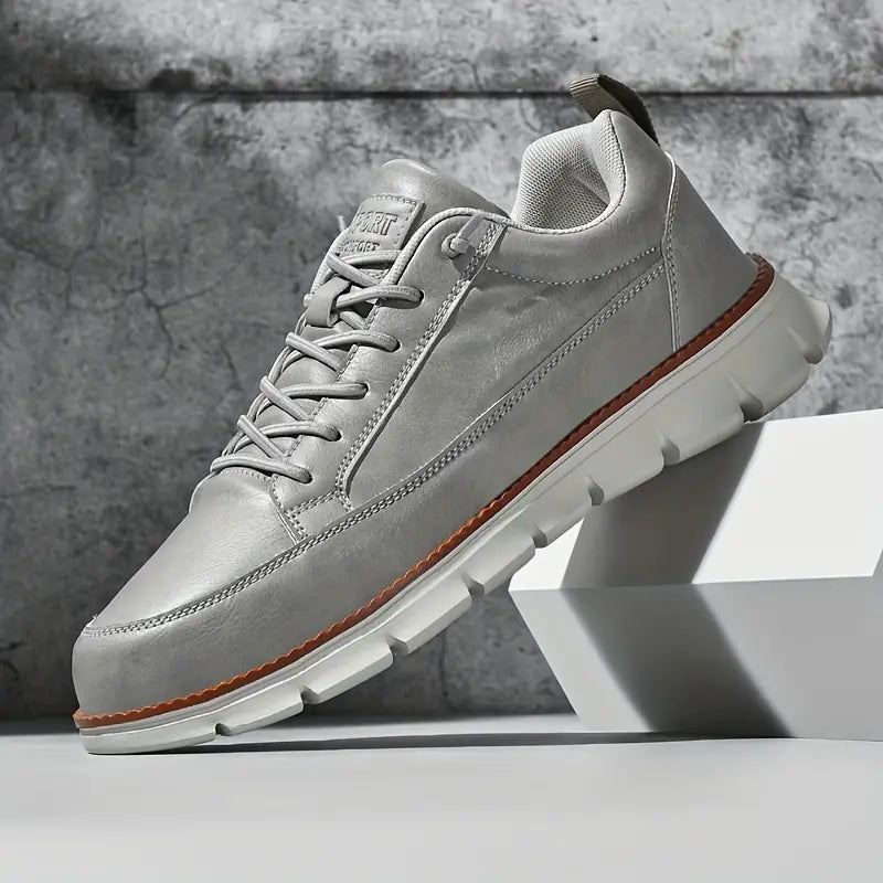 Maverick Leather Sneakers by Jobatua.com